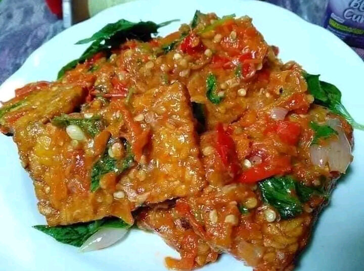 Resep Tempe Penyet Pedas Kemangi